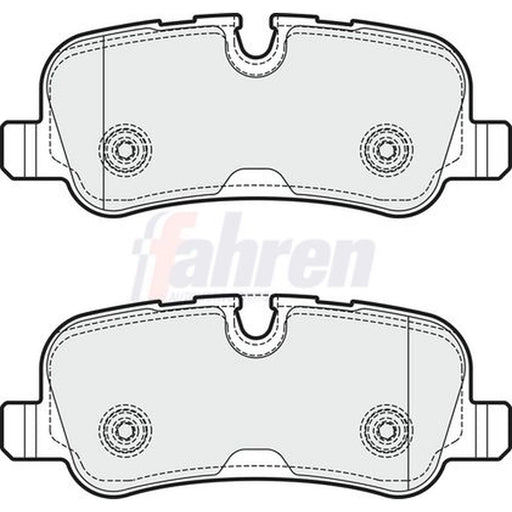Fahren Rear Brake Pad Set FBP3265