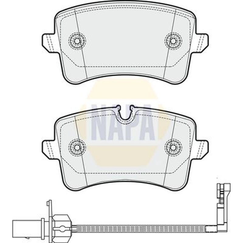 NAPA Rear Brake Pad Set NBP1292