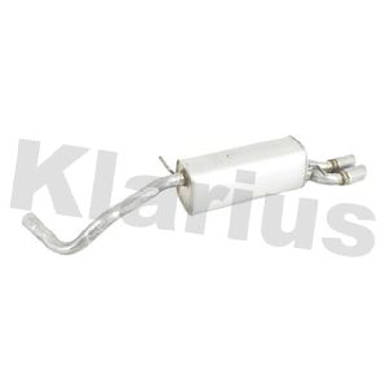 Klarius Box With Tail Pipe Rear fits Audi A1 2012-2015 1.4
