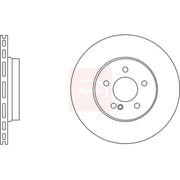 Apec Front / & Rear / Brake Discs & Pads fits Mercedes-Benz Clk 2002-2010