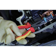 Sealey Long Nose Pliers 200mm VDE Approved AK83457 Sealey - Dynamic Drive