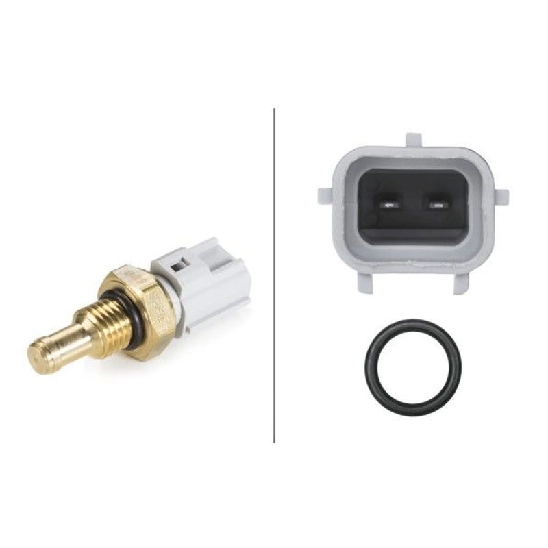 Hella Oil Temperature Sensor fits Jaguar S-Type II 2002-2007 4.2