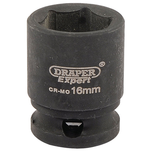Draper Expert HI-TORQ 6 Point Impact Socket, 3/8" Sq. Dr., 16mm Draper - Dynamic Drive