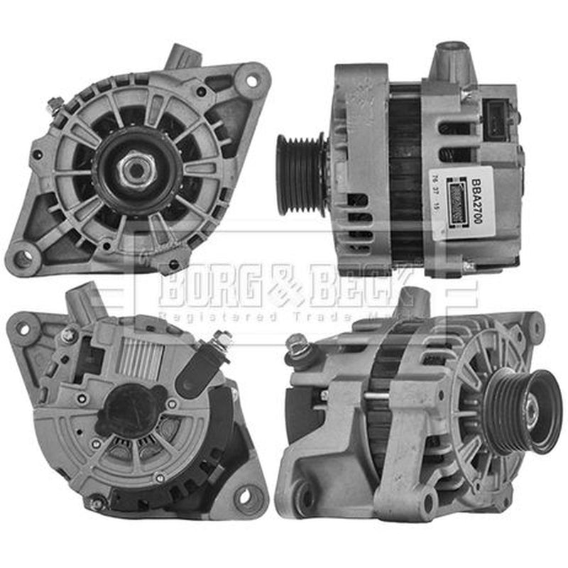 Borg & Beck Car Alternator 12V fits Chevrolet Lacetti 2005-2013 1.8