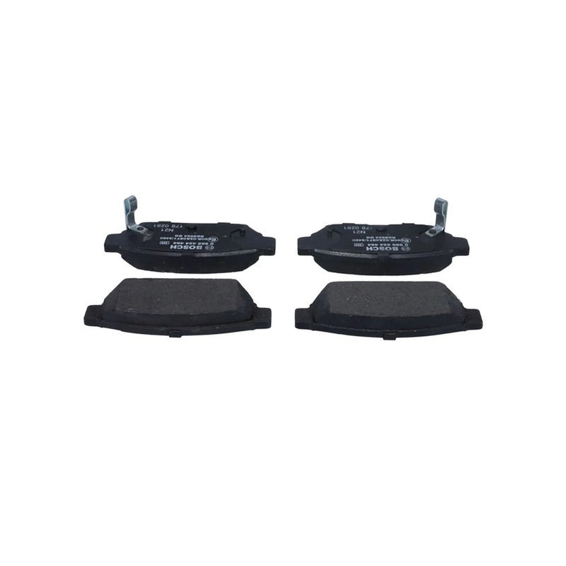 Bosch Front & Rear Pads fits Mitsubishi Carisma 1995-2006 1.8