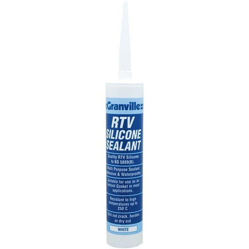 Granville RTV Silicone Cartridge White - 310ml - 0240A