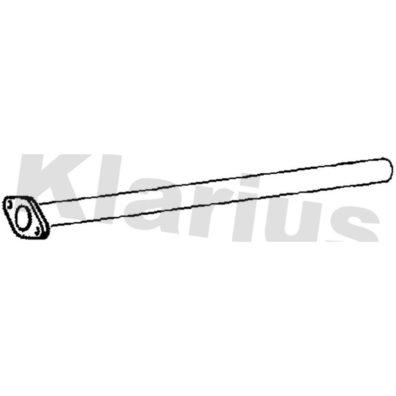 Klarius Exhaust Pipe OD fits VW Golf Plus V 2008-2013 1.4