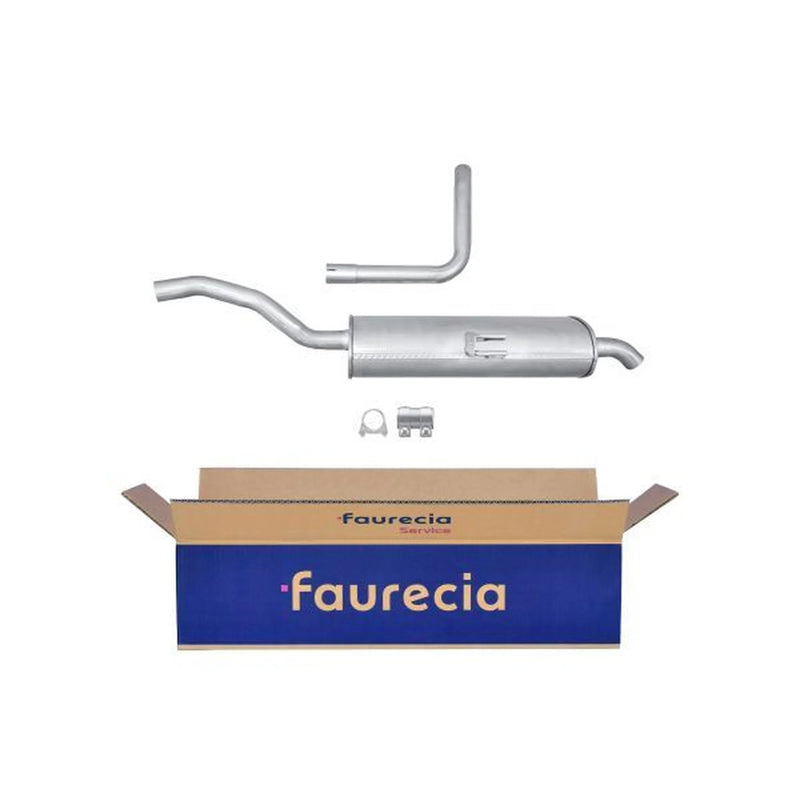 Hella End Silencer Rear fits Renault Grand Scénic III 2009-2016 1.6