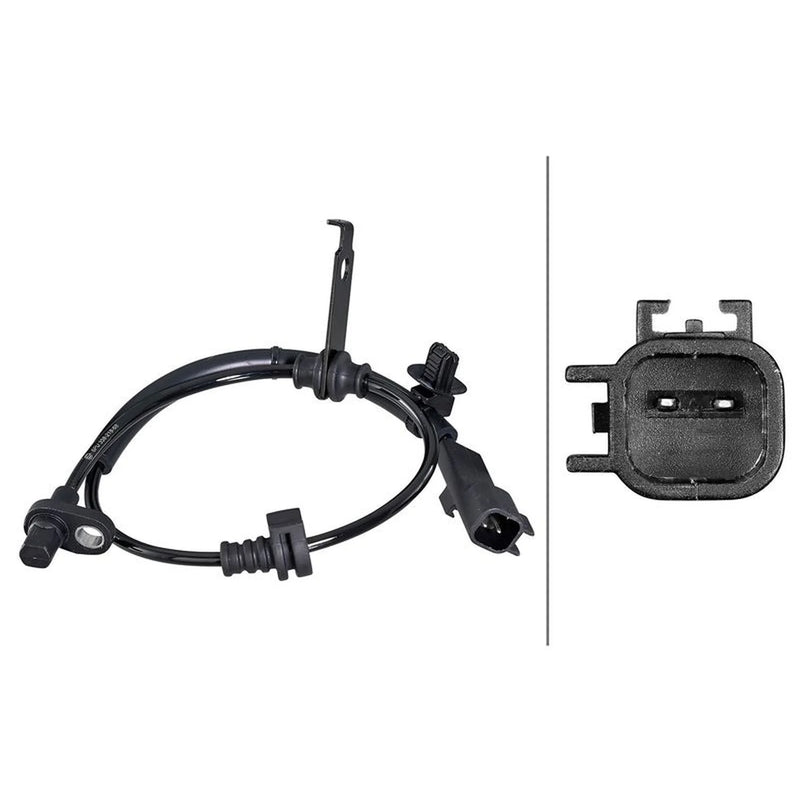 Hella ABS Wheel Speed Sensor Rear fits Ford Galaxy 2019-2023 2.0