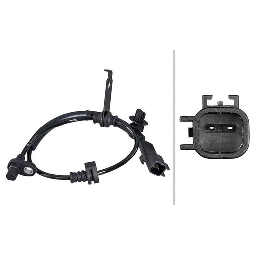 Hella ABS Wheel Speed Sensor Rear fits Ford Galaxy 2019-2023 2.0