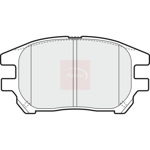 Apec Front Brake Pad Set PAD1307