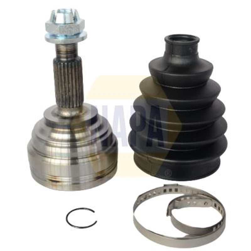NAPA CV Axle Shaft Assembly Front fits Renault Clio 2007-2009 1.5