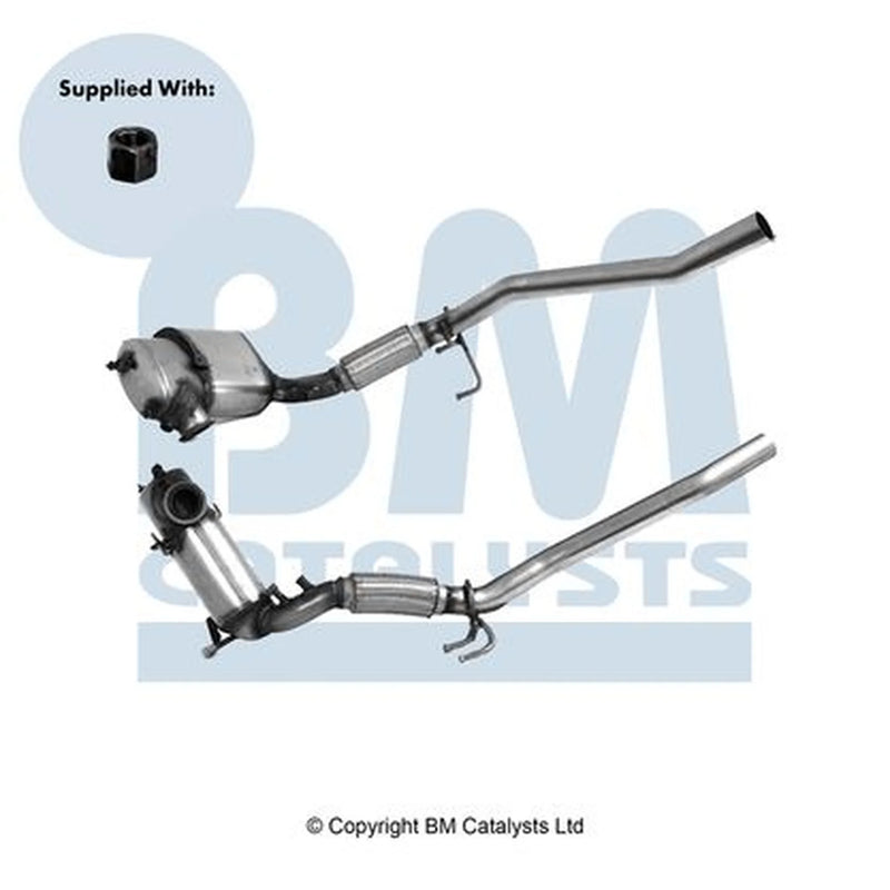 BM Catalysts Homologated Diesel Cat & Dpf fits Audi A3 2003-2013 1.6 2.0