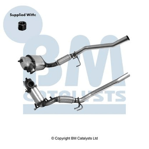 BM Catalysts Homologated Diesel Cat & Dpf fits Audi A3 2003-2013 1.6 2.0