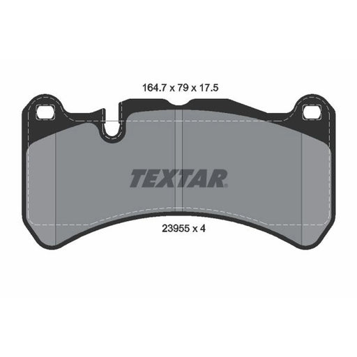 Textar Front Brake Pad Set 2395501