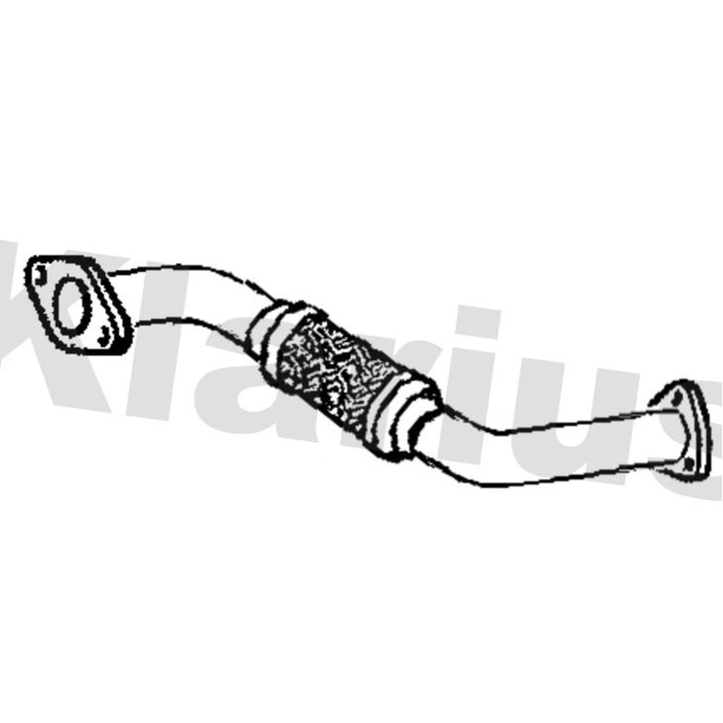 Klarius Exhaust Pipe OD fits Honda Civic X 2017-2022 1.0