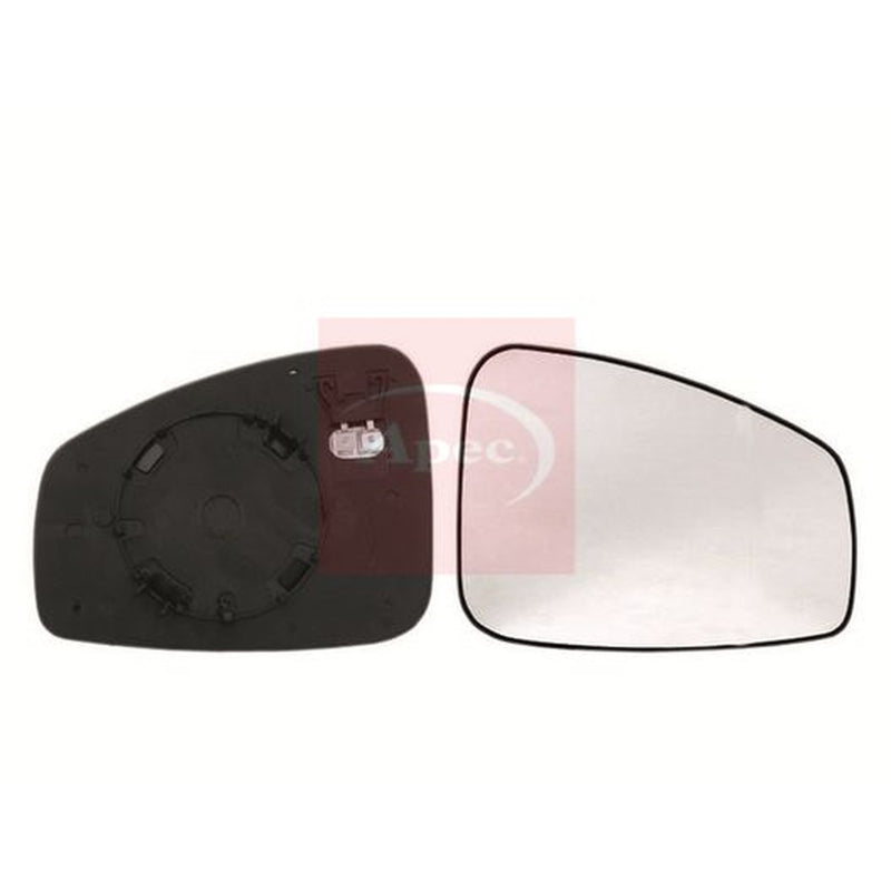 Apec Exterior Wing Mirror Glass Right fits Renault Latitude 2010-2011