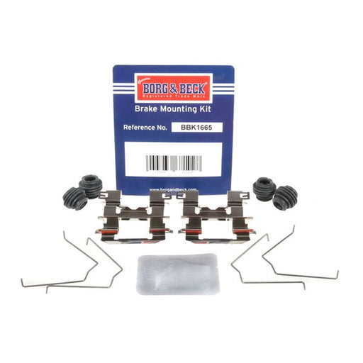 Borg & Beck Brake Pad Accessory Fitting Kit Front BBK1665