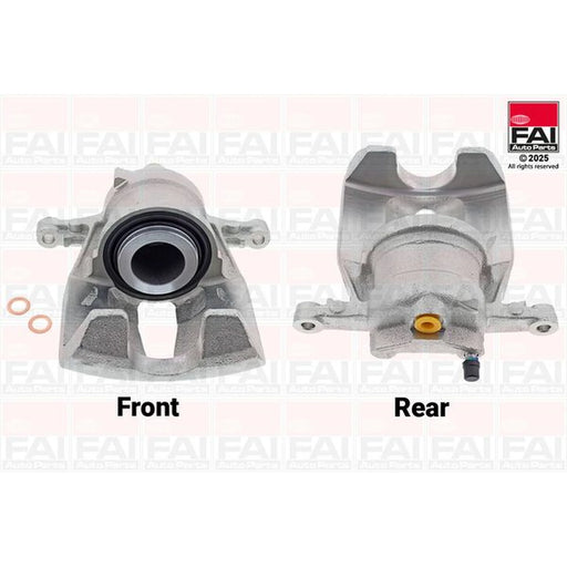 FAI Brake Caliper Assembly Front Left fits Opel Combo Box Body 2001 on 1.6 1.7