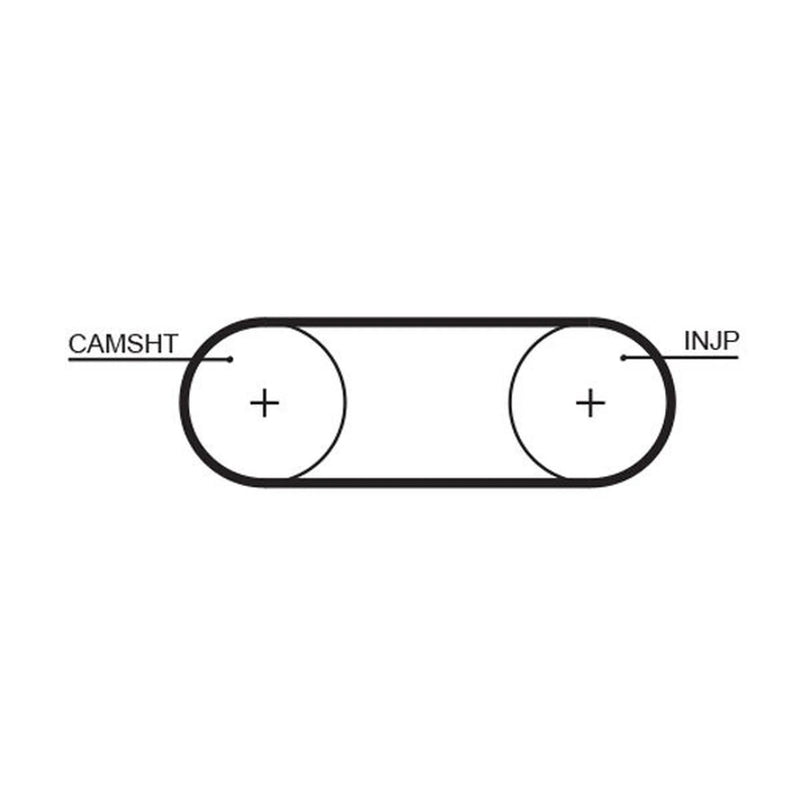Gates Timing Belt Cambelt 57 Teeth fits Fiat Regata 1984-1989 1.9