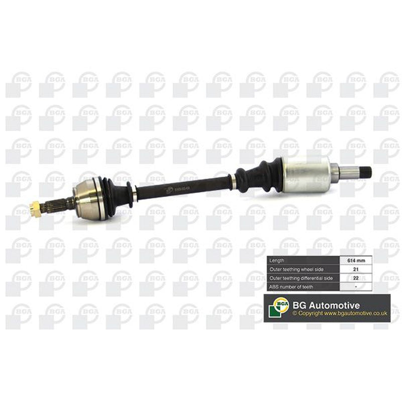 BGA CV Drive Shaft Driveshaft Front Left fits Citroën Ax 1987-1997