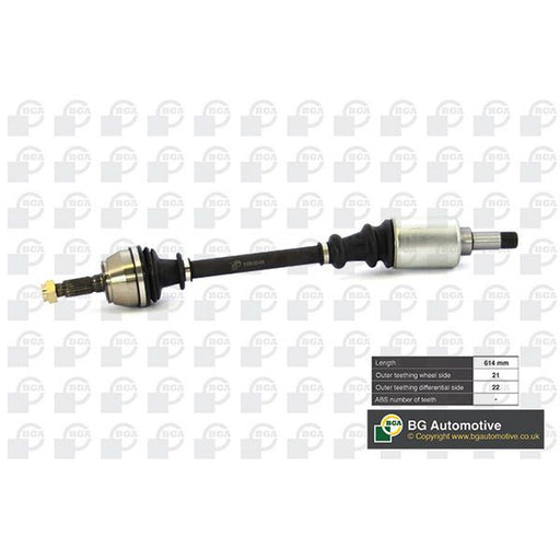 BGA CV Drive Shaft Driveshaft Front Left fits Citroën Ax 1987-1997