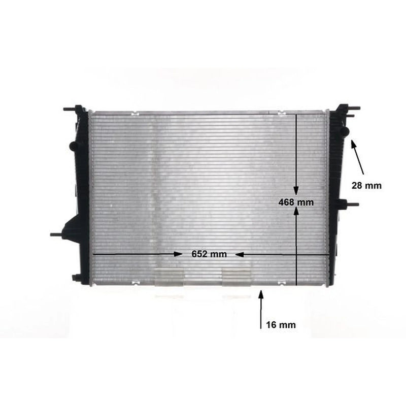 Mahle Engine Radiator fits Renault Fluence 2010 on 1.6