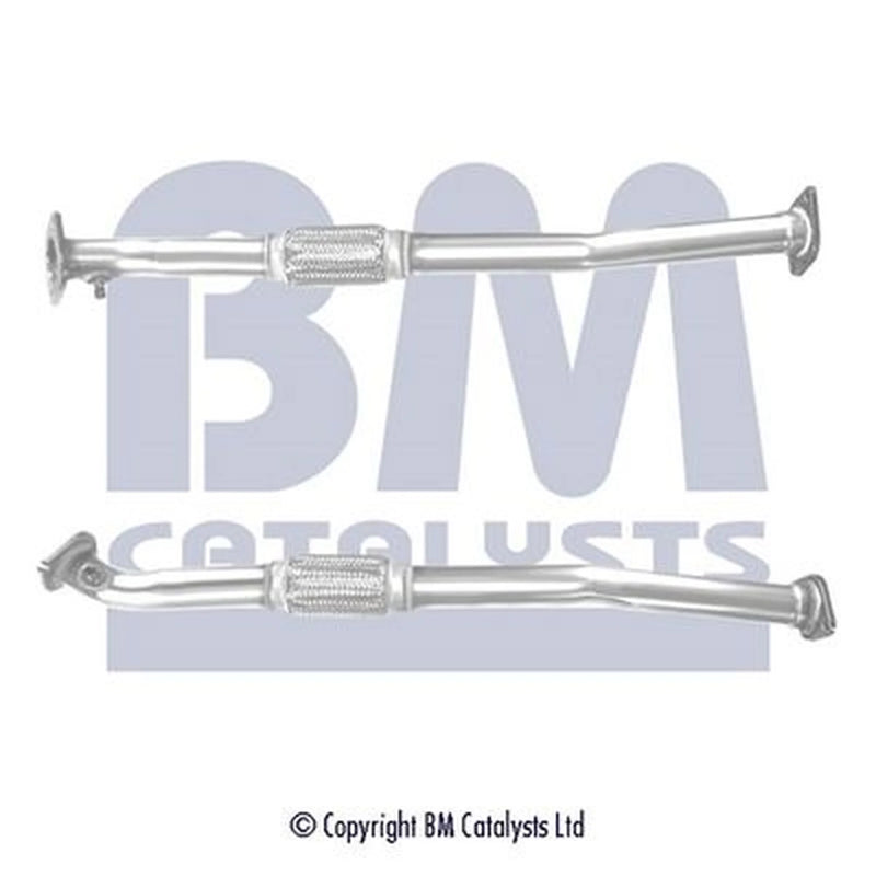 BM Catalysts Exhaust Pipe OD fits Alfa Romeo Giulietta 2010-2020 1.6 2.0