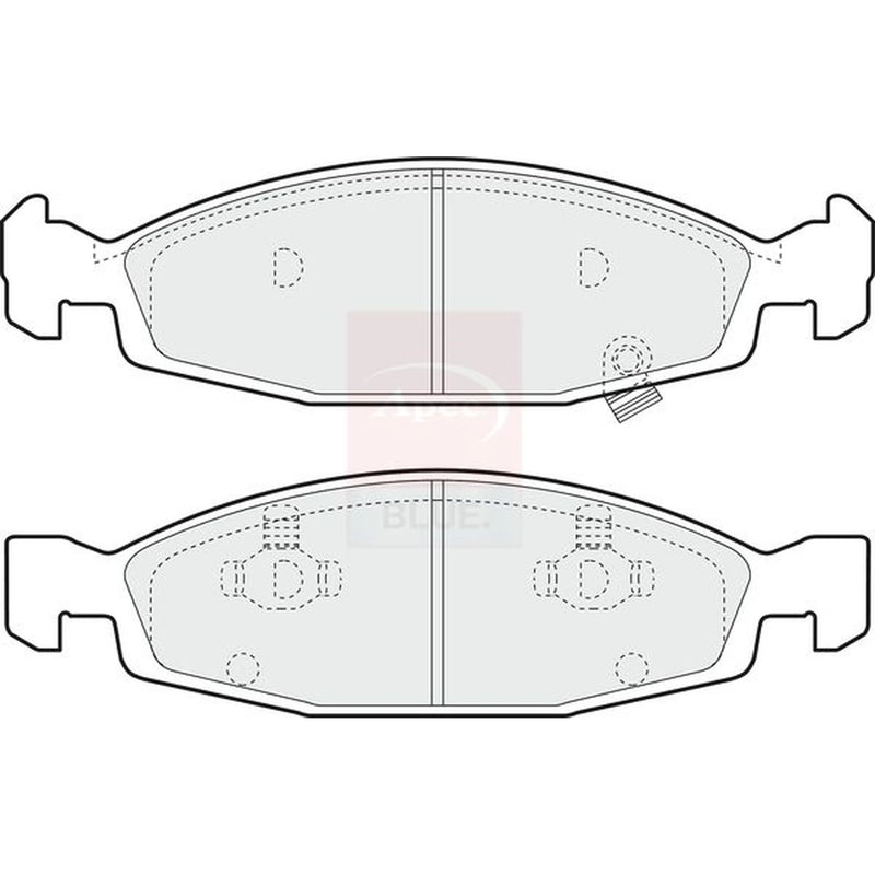 Apec Front Brake Pad Set PD3523