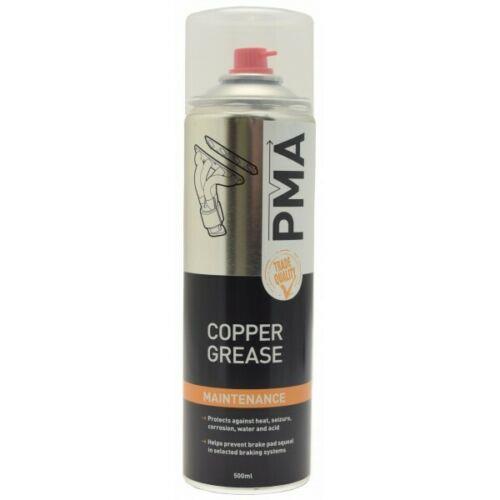 6x PMA Copper Grease High Temperature Aerosol Maintenance Spray 500ml COPGR PMA - Dynamic Drive