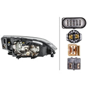 Hella Headlight Headlamp H7/H1 Left fits Ford Focus C-Max 2003-2007 1.6 1.8 2.0