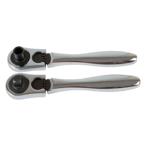 Laser Socket & Bit Driver Ratchet Set 1/4"D 2pc 6787 Laser - Dynamic Drive