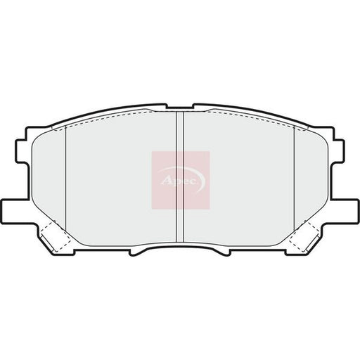 Apec Front Brake Pad Set fits Lexus Rx 2003-2015