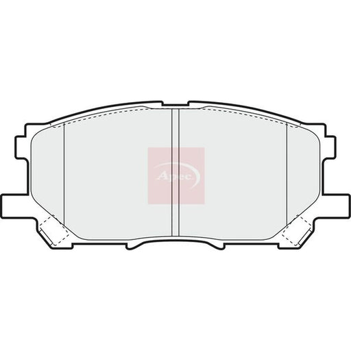Apec Front Brake Pad Set PAD1338