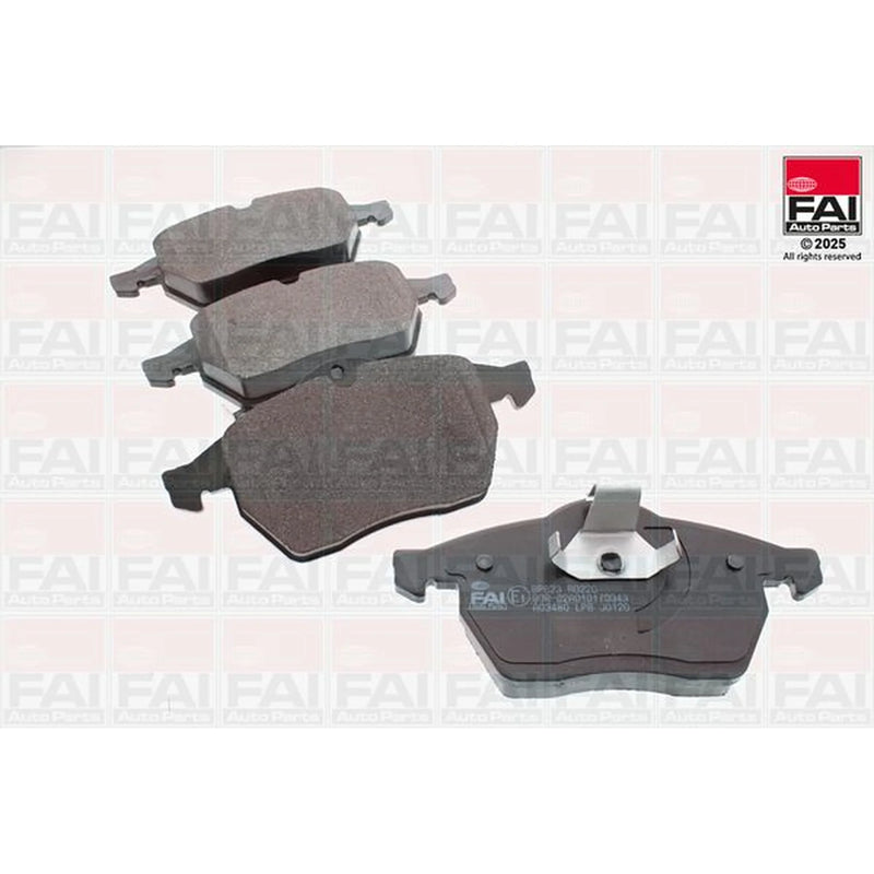 FAI Front Brake Pad Set fits Opel Astra G 2000-2005 2.0