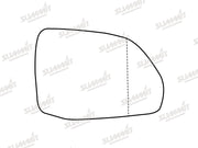 Summit Stick-On Standard Mirror Glass fits Audi Q7 & SQ7 16 On RHS Summit - Bars 4 Cars