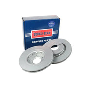 Borg & Beck Front & Rear Brake Discs & Pads fits Mitsubishi Outlander II