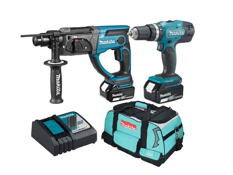 Makita DLX2025T LXT Combo Kit 18V 2 x 5.0Ah Li-ion Makita - NN4 Online