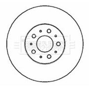 Borg & Beck Front & Rear Brake Discs & Pads fits Volvo S60 I 2003-2010 2.4