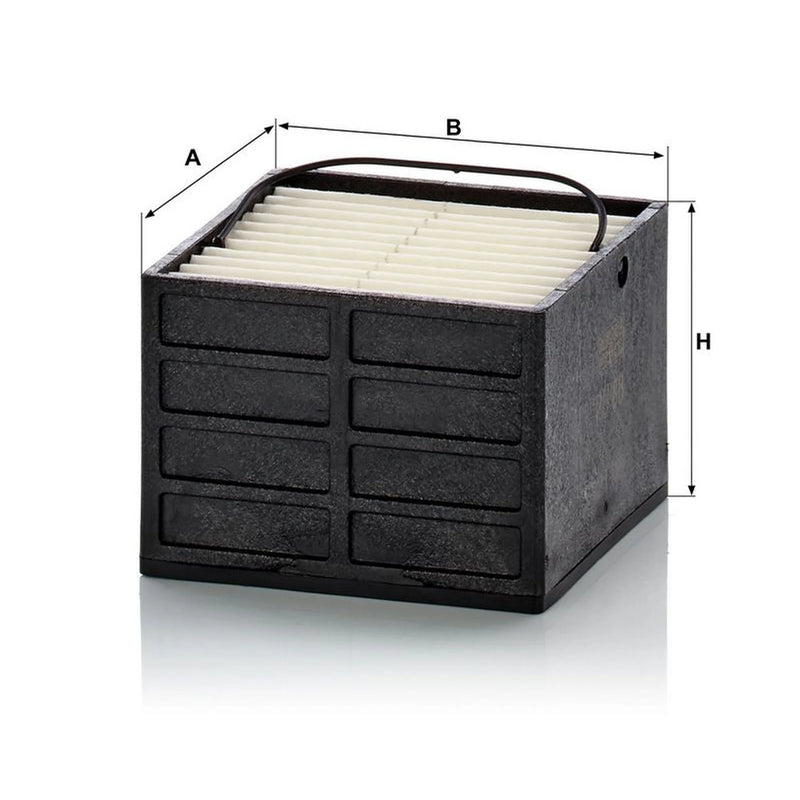 MANN-FILTER Full Service Kit with Air, Oil, Fuel & Cabin Filters fits Man L2000