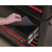 Sealey Rollcab 4 Drawer Retro Style- Black with Red Anodised Drawer Pulls Sealey - Dynamic Drive