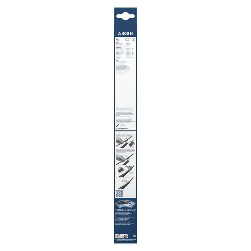 Bosch Aerotwin Wiper Blade 400mm — A400H fits Skoda Fabia II Combi 2007-2014