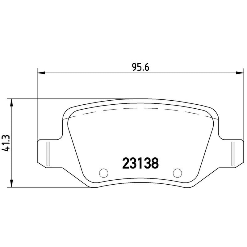 Brembo Front & Rear Pads fits Mercedes-Benz A-Class 1997-2004