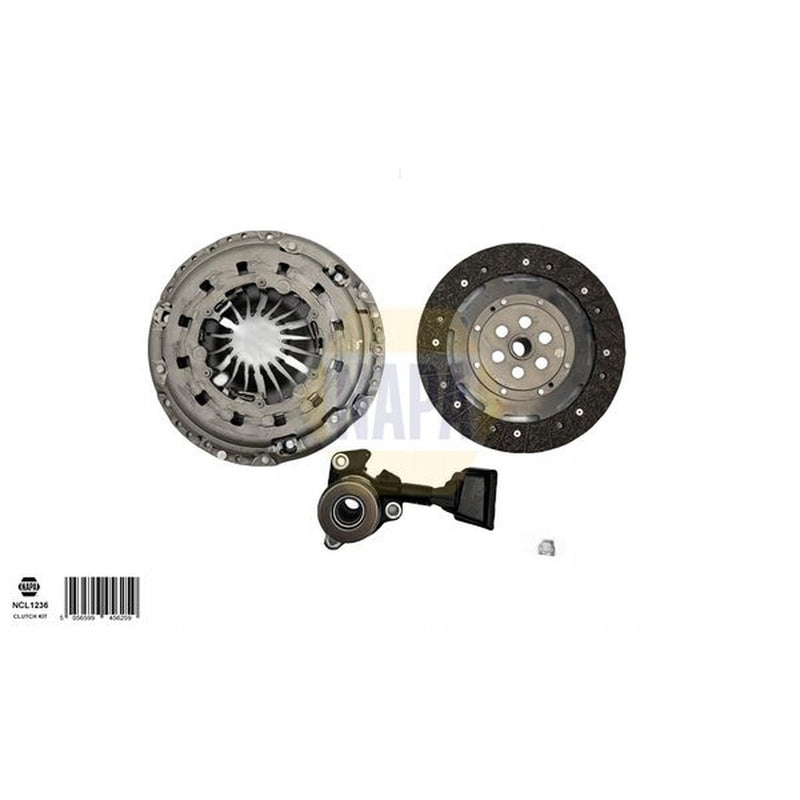 NAPA Clutch Kit Set 3pc fits Citroën Berlingo Box Body/Mpv 2014-2018 1.6