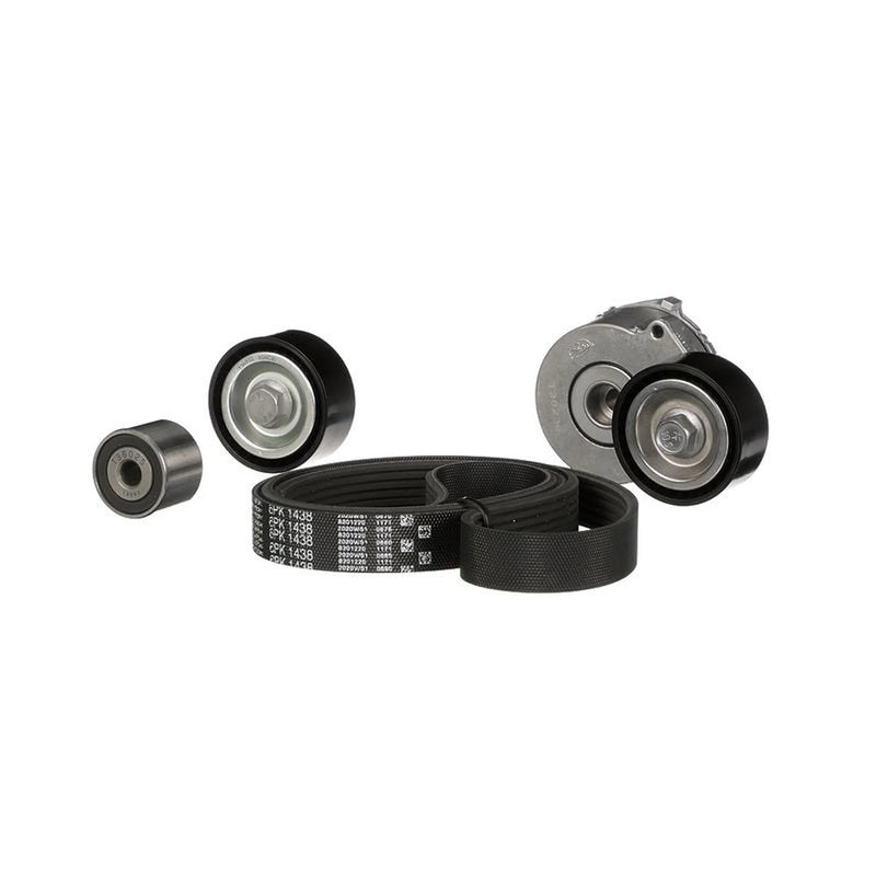 Gates V-Ribbed Belt Set fits Citroën Berlingo / Berlingo First 1998-2005 1.9