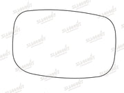 Summit Stick-On Standard Mirror Glass fits Ford Fiesta 94 on LHS Summit - Bars 4 Cars