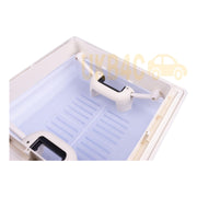 Roof Vent Sky Light Caravan Motorhome 280 x 280mm Flynet White MPK Rooflight MPK  - Dynamic Drive