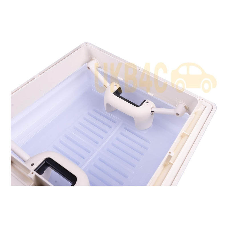 Roof Vent Sky Light Caravan Motorhome 280 x 280mm Flynet White MPK Rooflight MPK  - Dynamic Drive