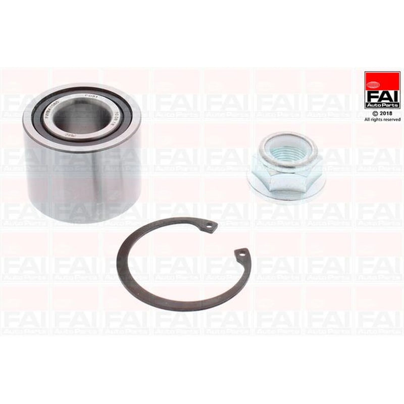 FAI Wheel Bearing Kit 55mm fits Nissan Kubistar 2003-2009 1.2 1.5 1.6