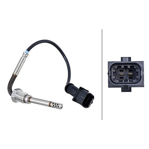 Hella Exhaust Gas Temperature Sensor Front fits Jeep Renegade SUV 2014 on 1.6